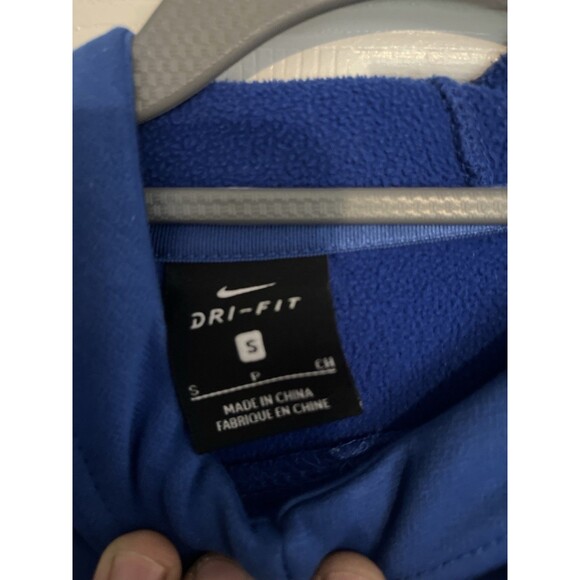 Nike Duke Blue Devils Basketball Dri-Fit Hoodie Men’s Small Royal Blue Elite - Picture 2 of 5